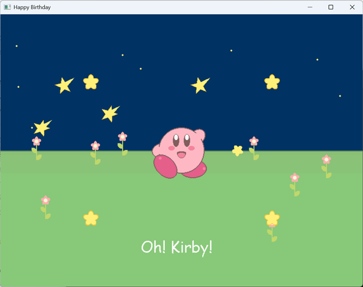 Kirby 2D Game